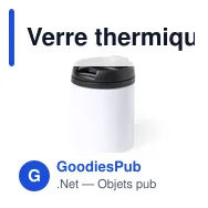 Verre thermique personnalisable Zirgul avec logo - 160 ml - Miniature 6