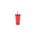 Variante rouge - Verre réutilisable personnalisable Trinox avec logo