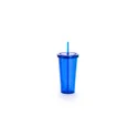 Variante bleu - Verre réutilisable personnalisable Trinox avec logo
