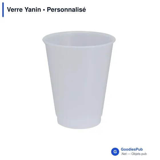 Gobelet réutilisable personnalisable Yanin avec logo - Image 3