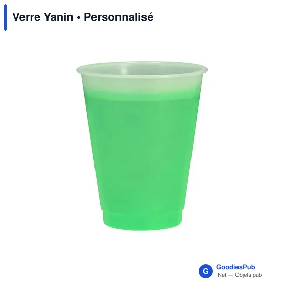 Gobelet réutilisable personnalisable Yanin avec logo - Image 5