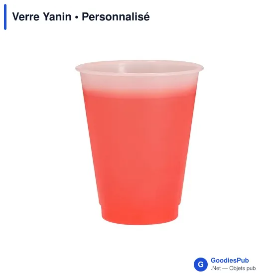 Gobelet réutilisable personnalisable Yanin avec logo - Image 9