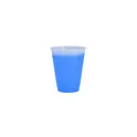 Variante bleu - Gobelet réutilisable personnalisable Yanin avec logo