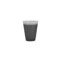 Variante noir - Gobelet réutilisable personnalisable Yanin avec logo
