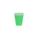 Variante vert - Gobelet réutilisable personnalisable Yanin avec logo