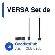 VERSA Set de câbles 3 en 1 - Miniature 2