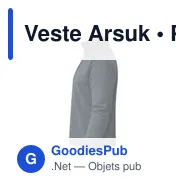 Veste Arsuk - Miniature 6