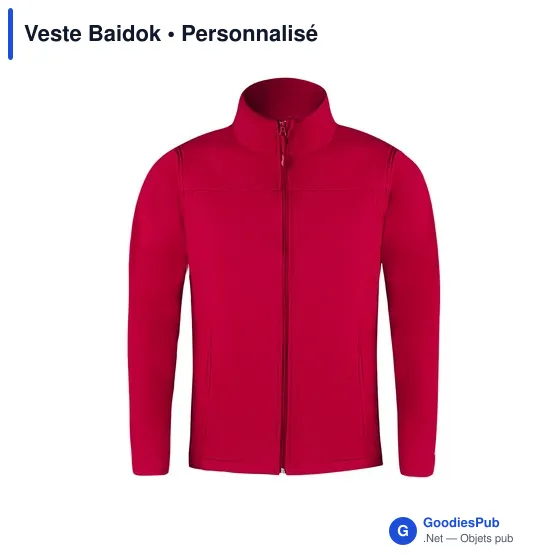 Veste de sport personnalisable avec logo pour entreprise - Image 1