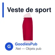 Veste de sport personnalisable avec logo pour entreprise - Miniature 11