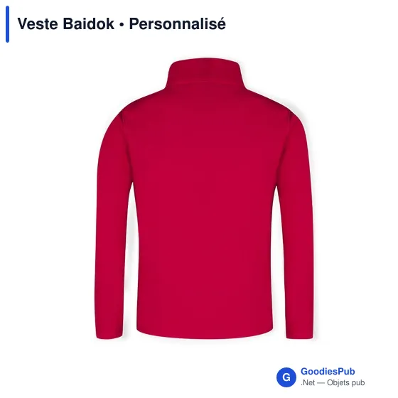 Veste de sport personnalisable avec logo pour entreprise - Image 4