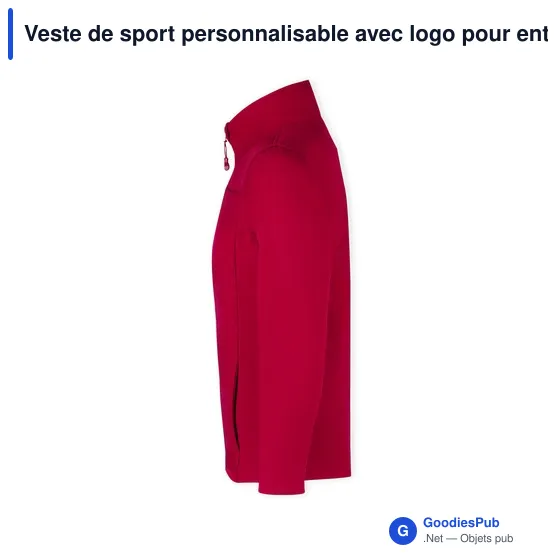 Veste de sport personnalisable avec logo pour entreprise - Image 5
