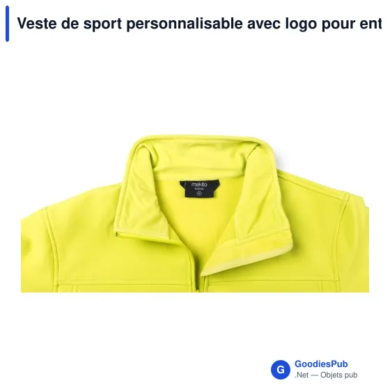 Veste de sport personnalisable avec logo pour entreprise - Image 6