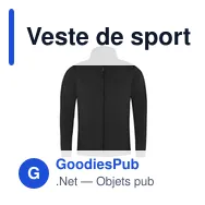 Veste de sport personnalisable avec logo pour entreprise - Miniature 7