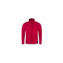 Variante rouge - Veste de sport personnalisable avec logo pour entreprise