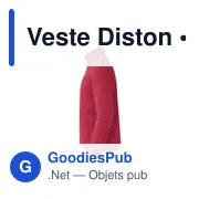 Veste Diston - Miniature 3
