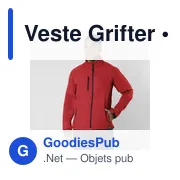 Veste Grifter - Miniature 2