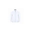 Variante blanc - Veste de sport personnalisable Hizan avec logo
