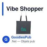 Sac shopping personnalisable Vibe Shopper GRS avec logo - Miniature 2