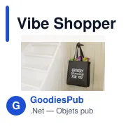 Sac shopping personnalisable Vibe Shopper GRS avec logo - Miniature 6