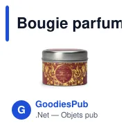 Bougie parfumée personnalisable poivre et bois de santal avec logo - Victorian - Miniature 2