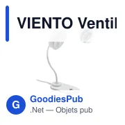 VIENTO Ventilateur bureau et lumière - Miniature 1