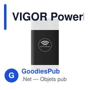VIGOR Powerbank sans fil 8000 mAh - Miniature 3