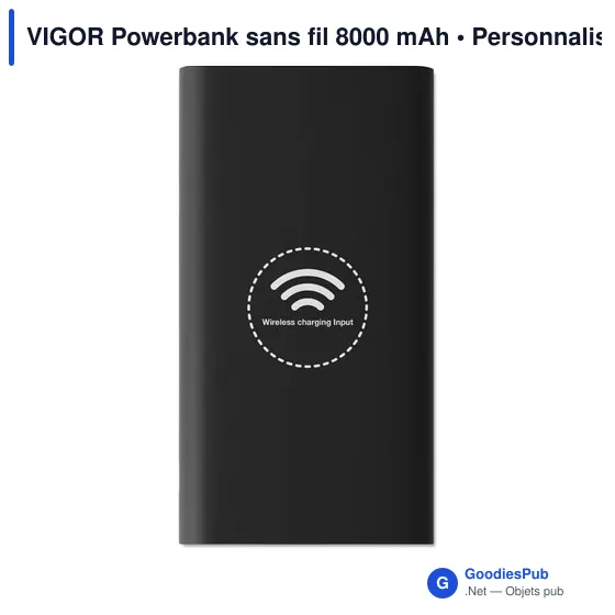 VIGOR Powerbank sans fil 8000 mAh - Image 3