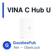 VINA C Hub USB 3 ports câble 2 en 1 - Miniature 3
