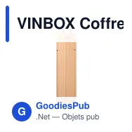 VINBOX Coffret bouteille en bois - Miniature 2