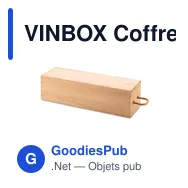 VINBOX Coffret bouteille en bois - Miniature 4