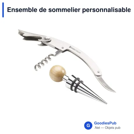 Ensemble de sommelier personnalisable avec logo - Vindeux