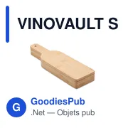 VINOVAULT SET Set de vin forme bouteille - Miniature 3