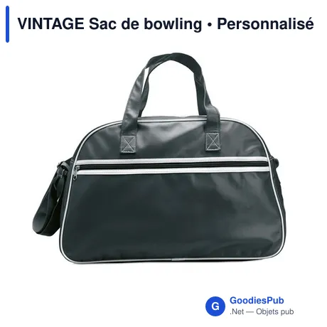 VINTAGE Sac de bowling