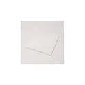 Variante Transparent - Autocollant vinyle personnalisable carré 10 x 10 mm avec logo - Sticker Carré