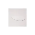 Variante Transparent - Sticker vinyle personnalisable ovale 20 x 10 mm avec logo - Ovale 20