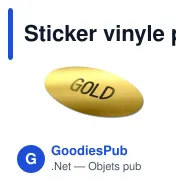 Sticker vinyle personnalisable ovale 60 x 35 mm avec logo - Ovale 60 - Miniature 4