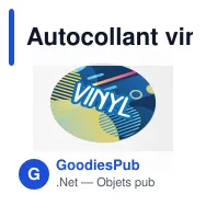 Autocollant vinyle personnalisable rond Ø 25 mm avec logo - Sticker Rond - Miniature 4