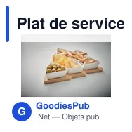 Plat de service en bambou personnalisable avec logo - VIRAM - Miniature 7