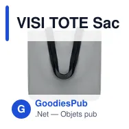 VISI TOTE Sac shopping réfléchissant - Miniature 1
