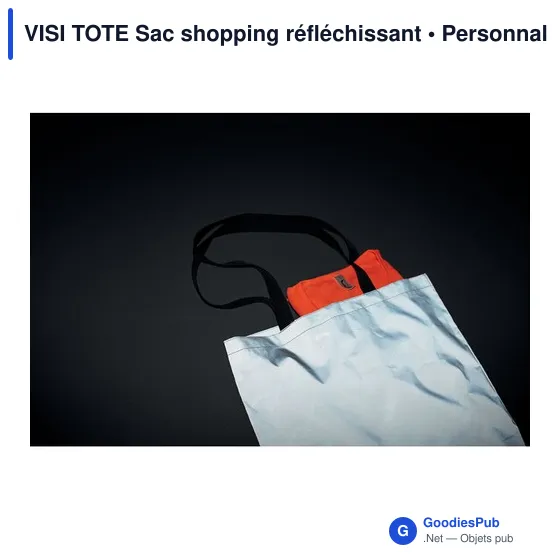 VISI TOTE Sac shopping réfléchissant - Image 5