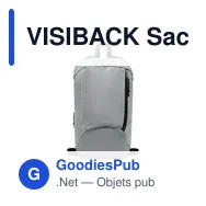VISIBACK Sac à dos réfléchissant 600D - Miniature 1