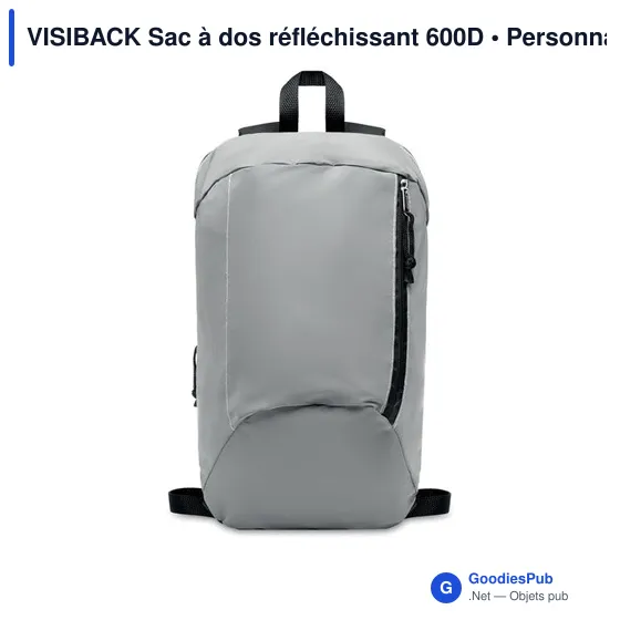 VISIBACK Sac à dos réfléchissant 600D - Image 1