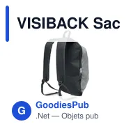 VISIBACK Sac à dos réfléchissant 600D - Miniature 2