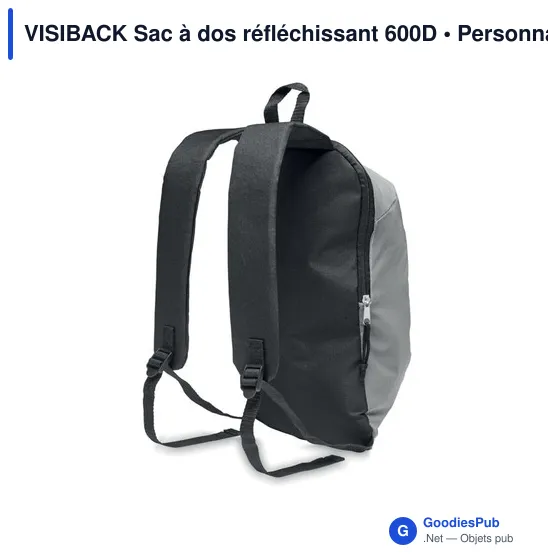 VISIBACK Sac à dos réfléchissant 600D - Image 2