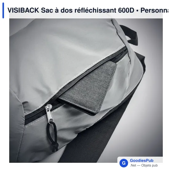 VISIBACK Sac à dos réfléchissant 600D - Image 3