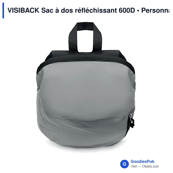 VISIBACK Sac à dos réfléchissant 600D - Image 8