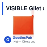 VISIBLE Gilet de securité - Miniature 2