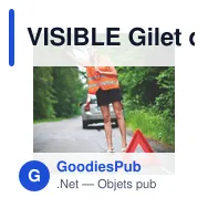 VISIBLE Gilet de securité - Miniature 3