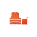 Variante orange - VISIBLE Gilet de securité