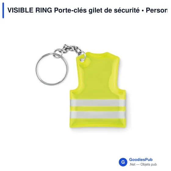 VISIBLE RING Porte-clés gilet de sécurité - Image 3